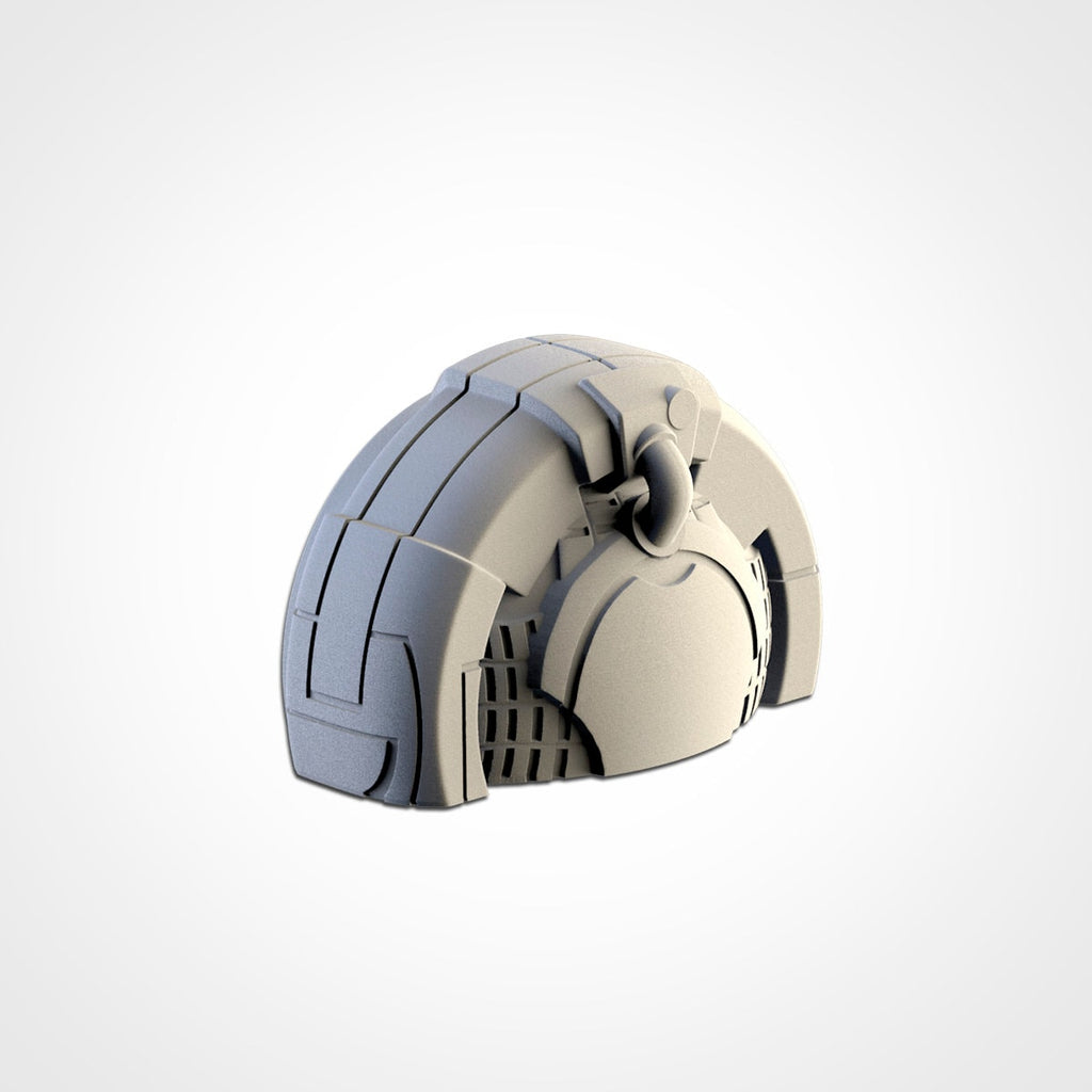 Sci Fi Building Terrain - Futuristic Base & Generator Structures for 28mm Wargaming and RPGs - Txarli Factory