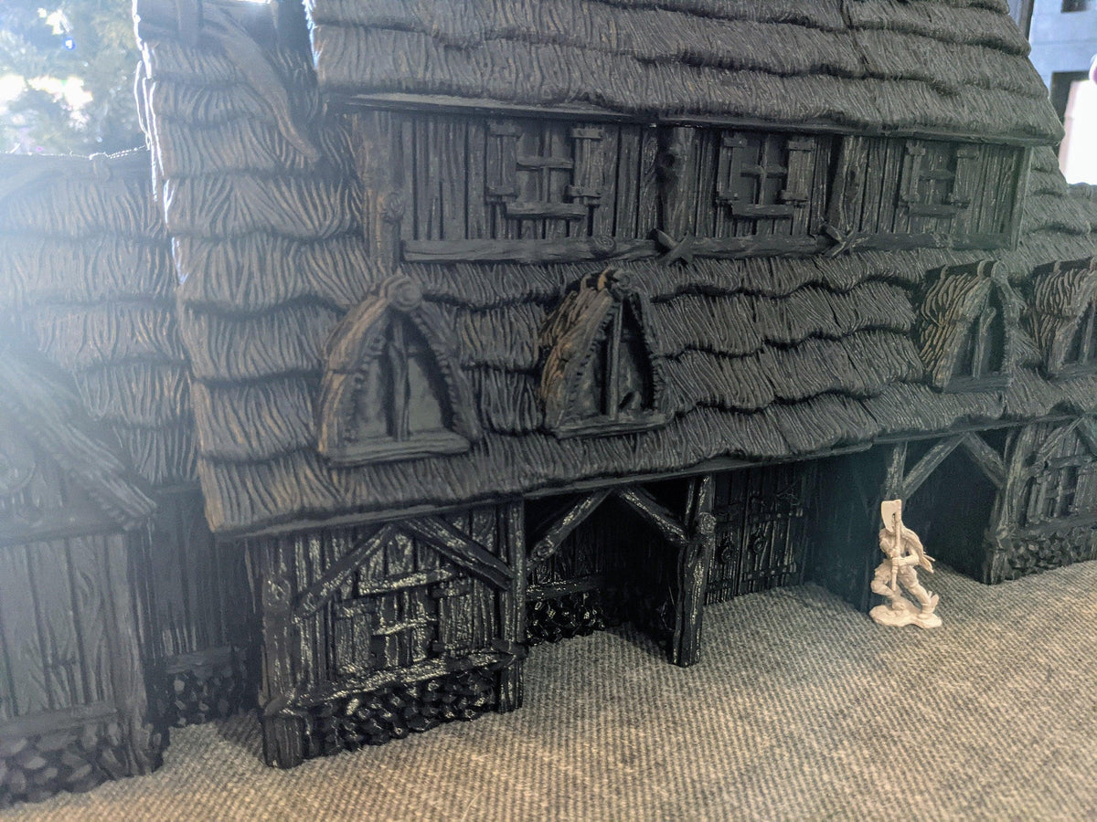 Northvakt - Longhall - Medieval Terrain - 3D Printed PLA Plastic