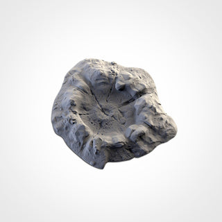 Blast Crater Terrain - Sci Fi Tabletop Scatter Terrain for 28mm Wargaming & RPGs - Modular Battlefield Craters - Txarli Factory