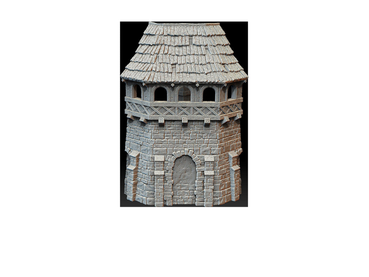 Leichheim - Modular Walls - Medieval Terrain - 3D Printed PLA Plastic