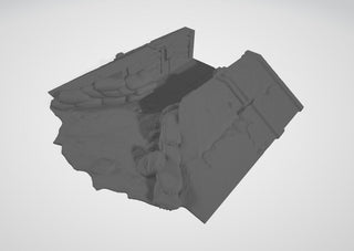 Modular Trench Terrain - Sci Fi Bunker & Defensive Line System for 28mm Wargaming and Tabletop RPGs - Txarli Factory