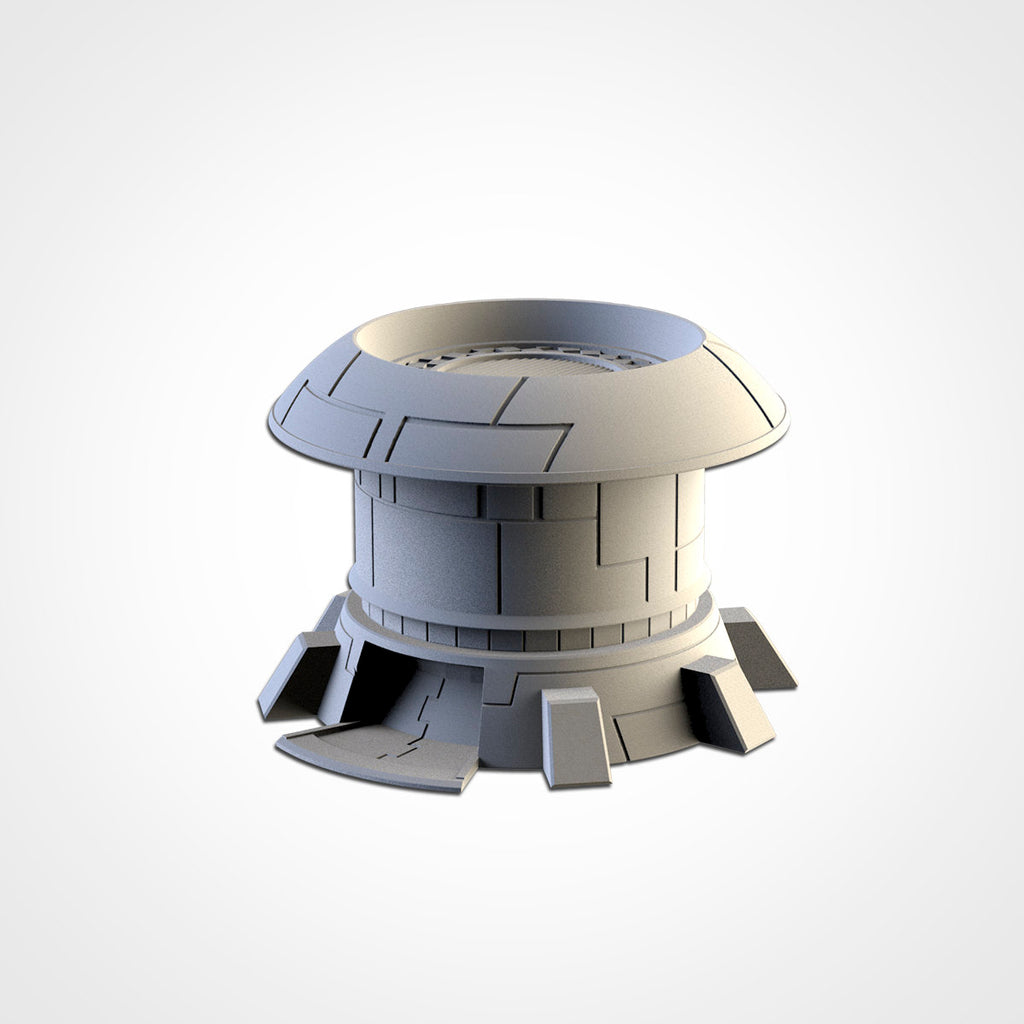 Sci Fi Building Terrain - Futuristic Base & Generator Structures for 28mm Wargaming and RPGs - Txarli Factory