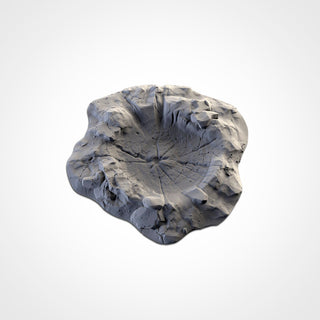Blast Crater Terrain - Sci Fi Tabletop Scatter Terrain for 28mm Wargaming & RPGs - Modular Battlefield Craters - Txarli Factory