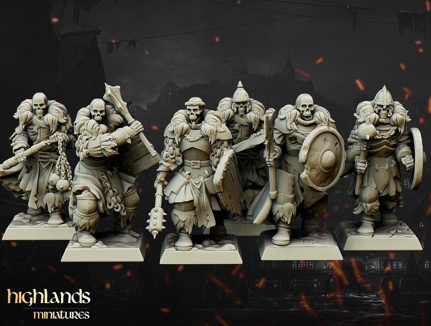 Undead Blackwatch - Highlands Miniatures