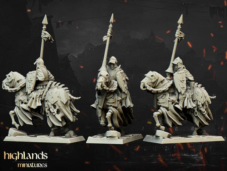 Undead Dark Knights - Highlands Miniatures