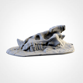 Bone Terrain Scatter Set - Skeleton Battlefield Terrain for DnD, RPGs and 28mm Wargaming Skull & Ribcage Terrain - Txarli Factory