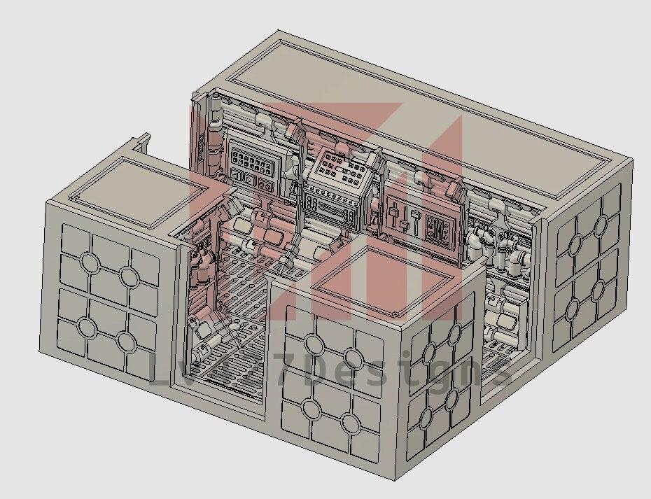 Maintenance Tunnel 3-Way Corridor - LV-427 Designs