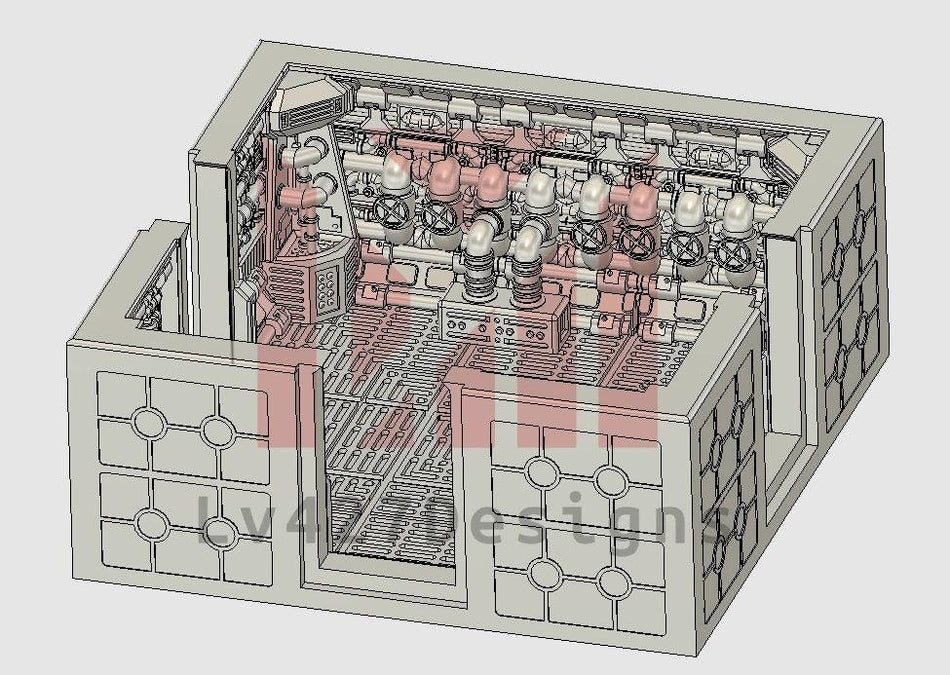 Maintenance Tunnel Intersection - LV-427 Designs