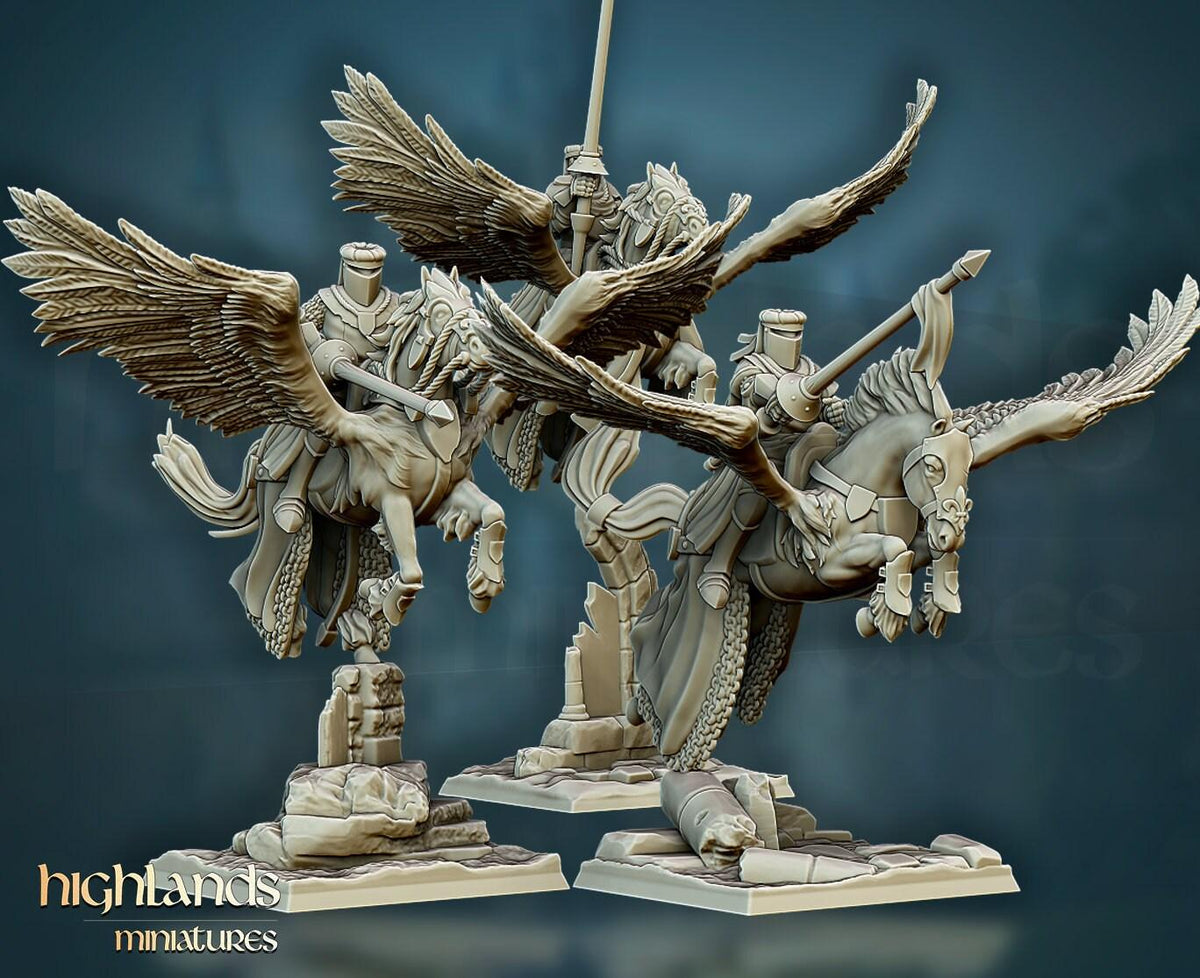 Pegasus Knights - Highlands Miniatures