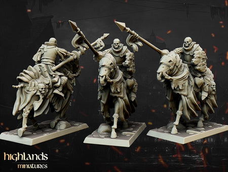 Undead Dark Knights - Highlands Miniatures