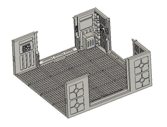 Long Corridor Sections - LV-427 Designs