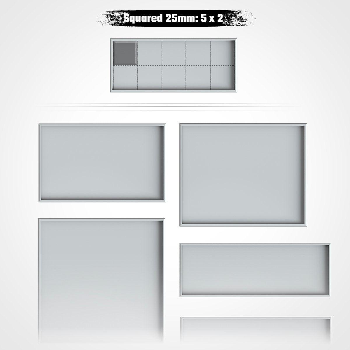 25mm Unit Movement Trays - Txarli Factory Designs