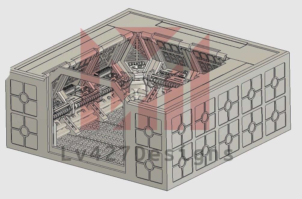 Industrial Dead-End Corridor - LV-427 Designs