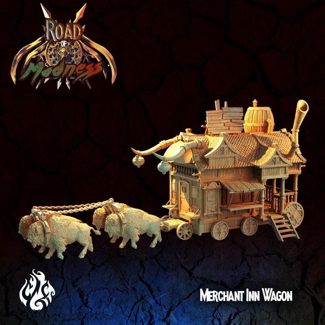 Merchants Inn Wagon - Road of Madness - Crippled God Foundry