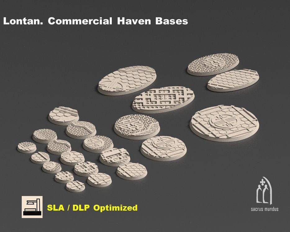 Commercial District Bases - Lontan - Sacrus Mundus