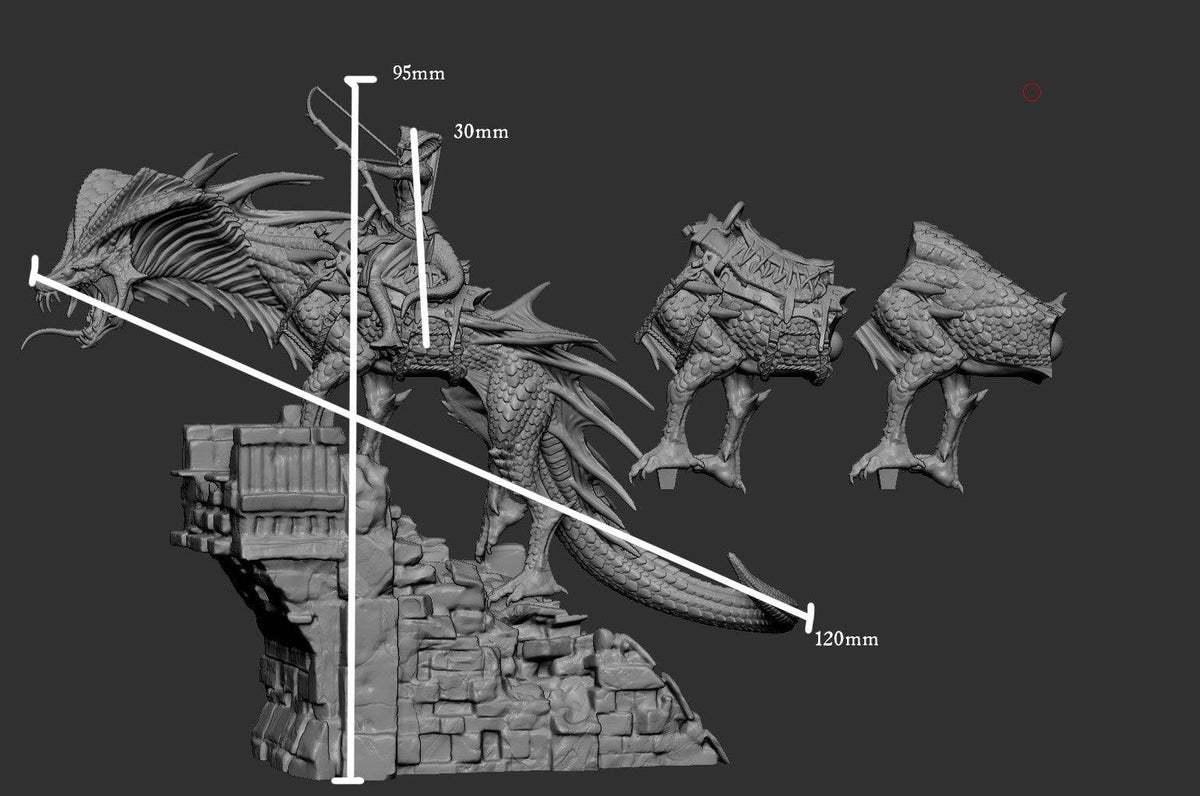 Serpent Hound - Eye of the Serpent - Mini Monster Mayhem