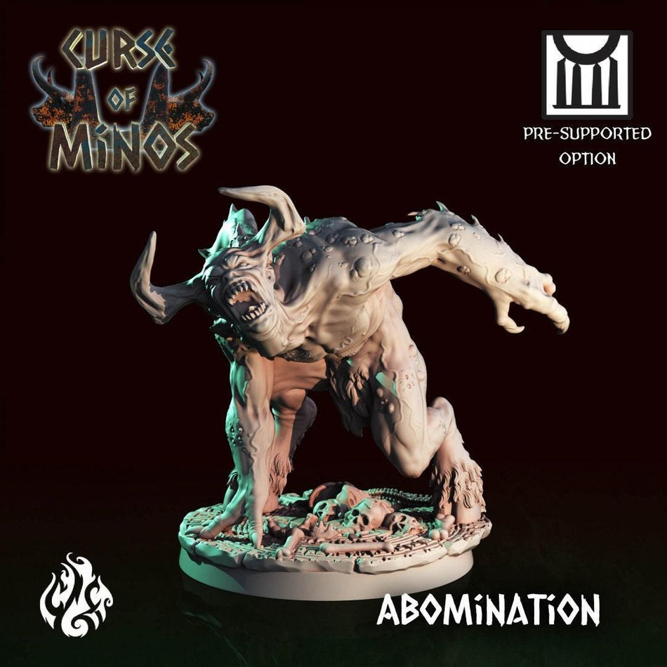 Abomination Minotaur - Curse of Minos - Crippled God Foundry