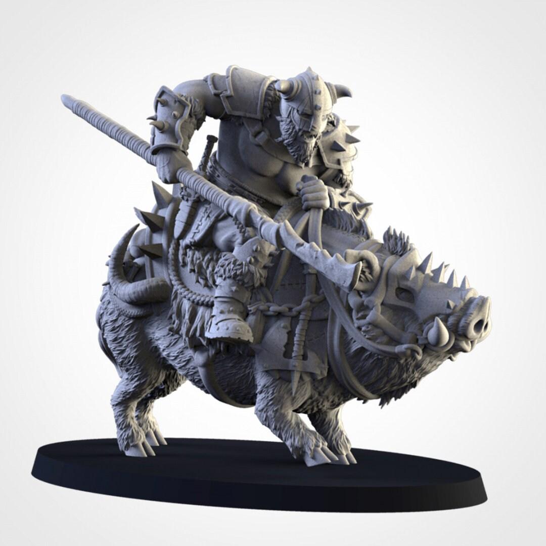 Tusker Cavalry - Northern Ogres - Txarli Factory