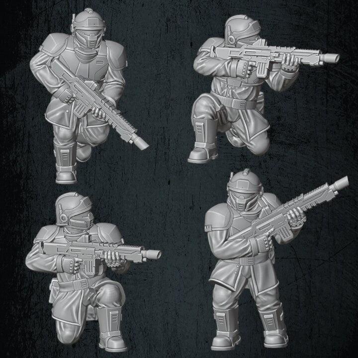 Solaryn Dragoon Infantry - Quartermaster 3D