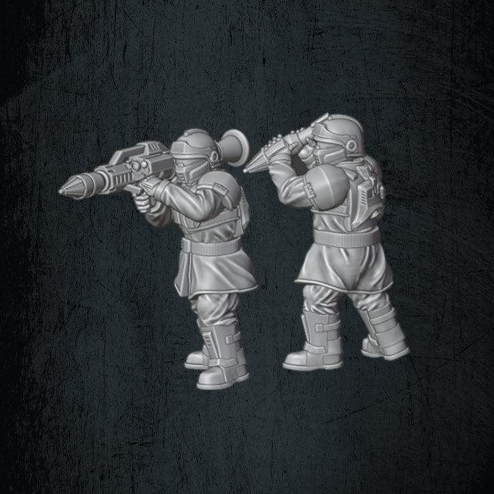 Solaryn Dragoon Rocket Launcher Teams - Quartermaster 3D