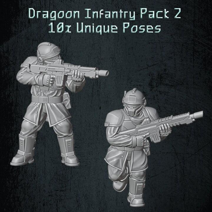 Solaryn Dragoon Infantry - Quartermaster 3D