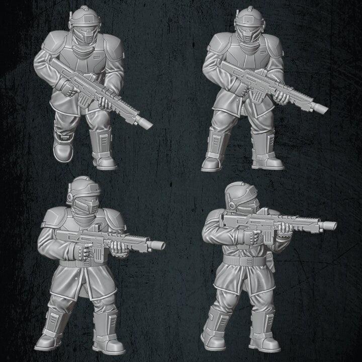 Solaryn Dragoon Infantry - Quartermaster 3D