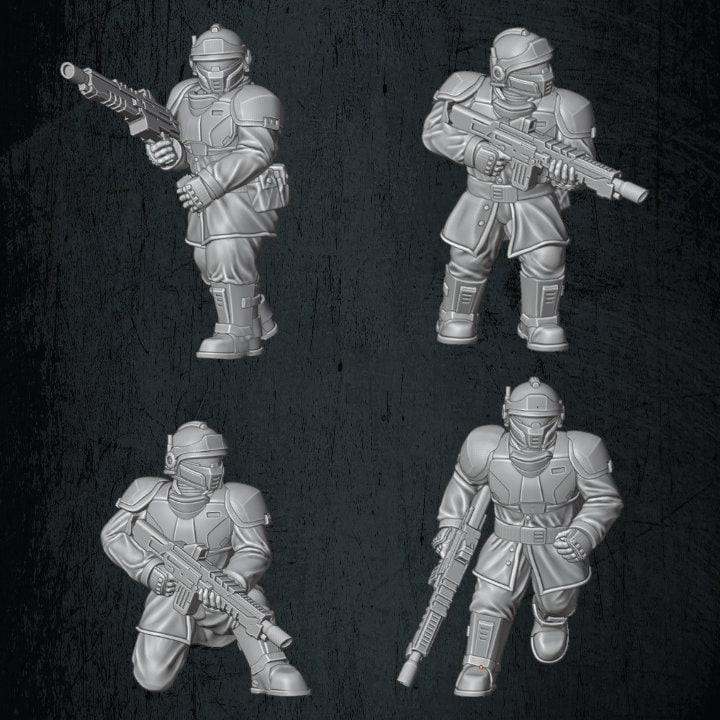 Solaryn Dragoon Infantry - Quartermaster 3D