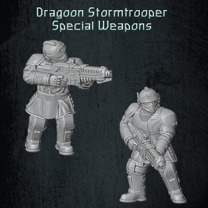 Solaryn Dragoon Stormtrooper Special Weapons - Quartermaster 3D