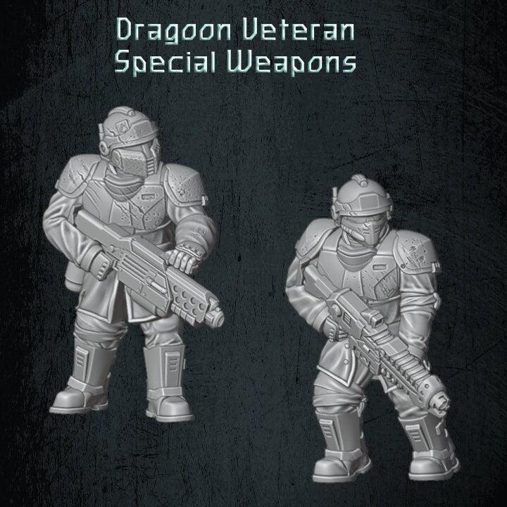 Solaryn Dragoon Veteran Special Weapons - Quartermaster 3D