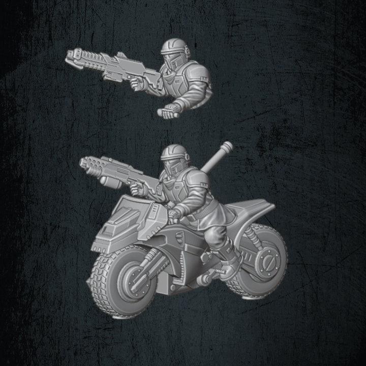 Solaryn Dragoon Special Weapon Bikes - Quartermaster 3D