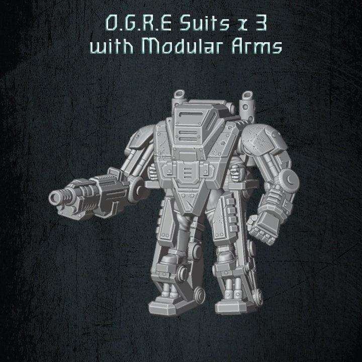 Solaryn Dragoon O.G.R.E. Exosuit - Quartermaster 3D