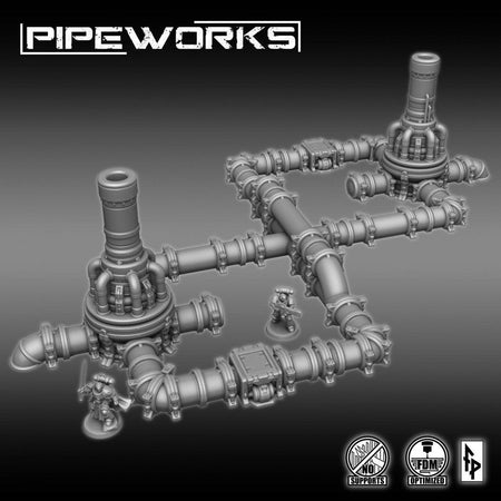 Pipeworks - Forbidden Prints - 3D Printed Sci-Fi Terrain