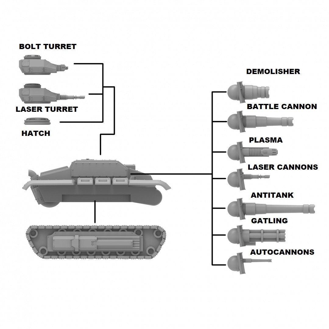 M3 Augustus Garrison Tank - Roma ad Astrum - ThatEvilOne