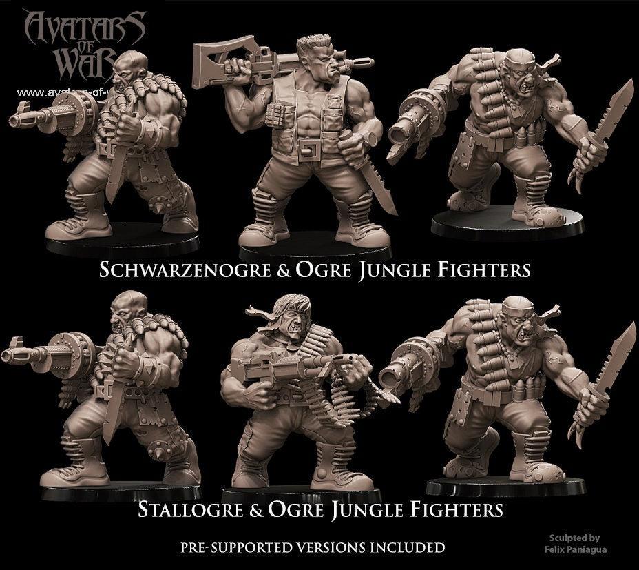 Ogre Jungle Fighters - Avatars of War