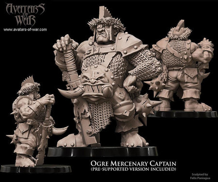 Ogre Mercenary Captain - Avatars of War