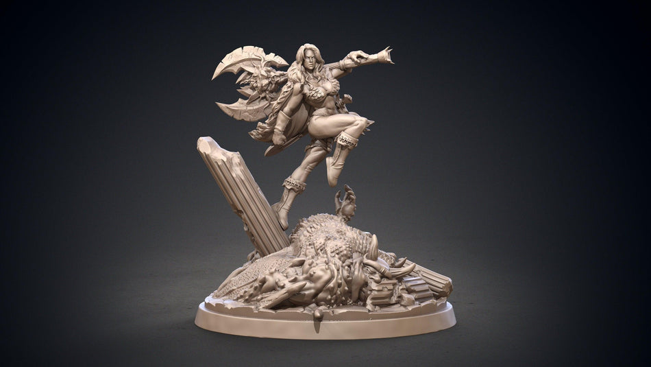 Red Sonja - Hyborian Age - Clay Cyanide