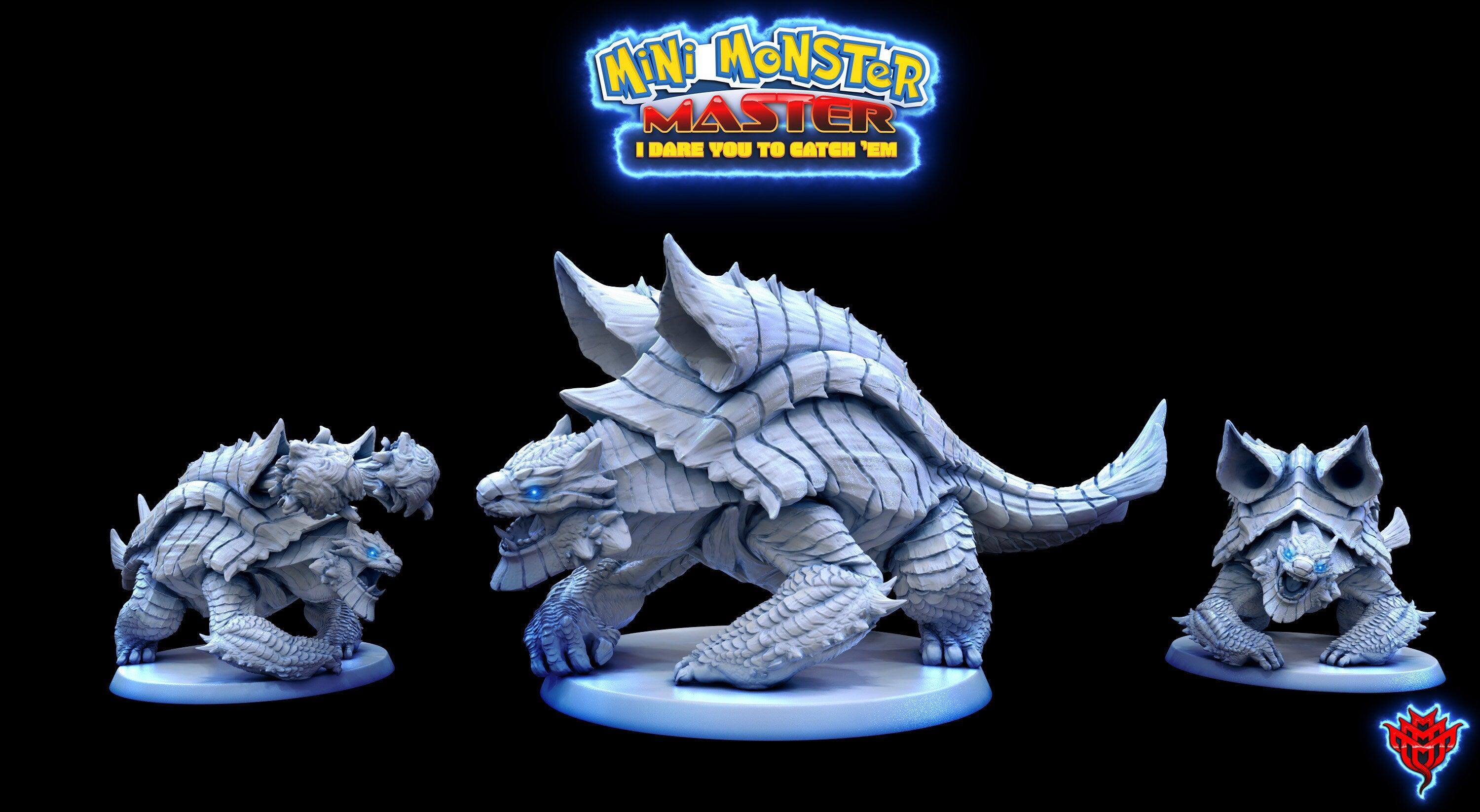 Blue Titanoise - Mini Monster Master - Mini Monster Mayhem