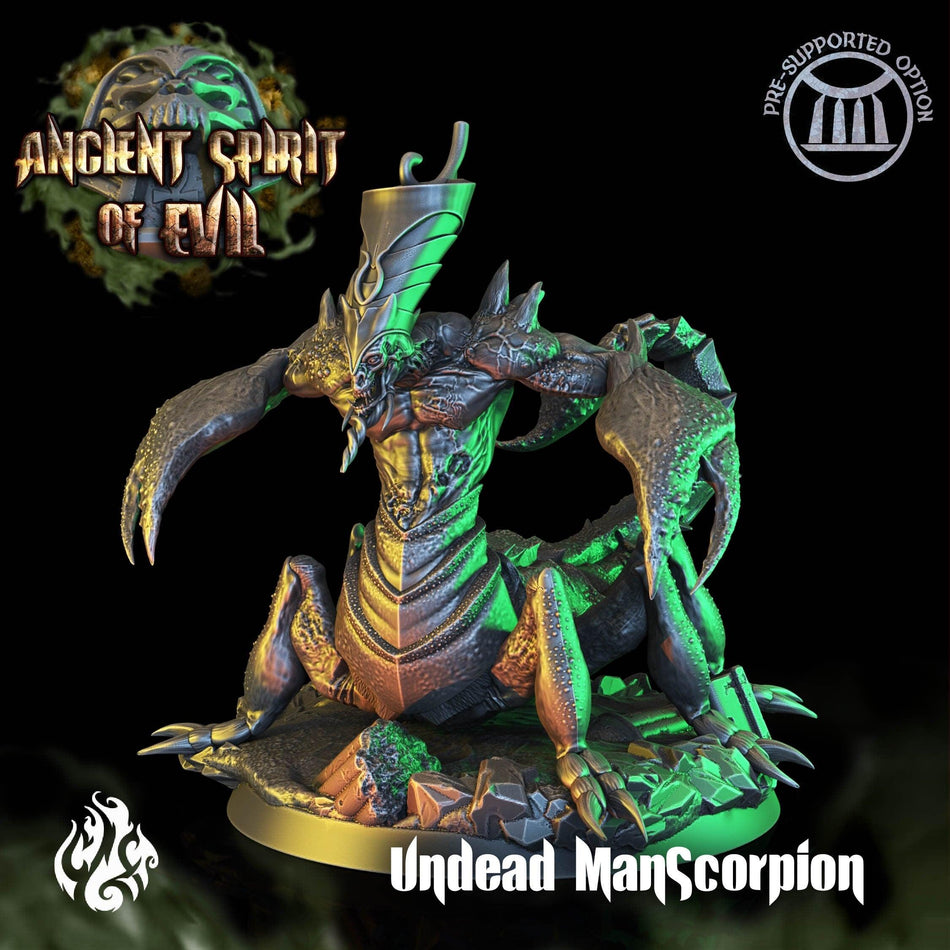 Undead Manscorpion - Ancient Spirit of Evil - Crippled God Foundry