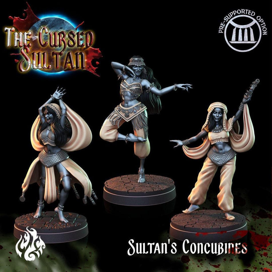 Sultans Concubines - The Cursed Sultan - Crippled God Foundry