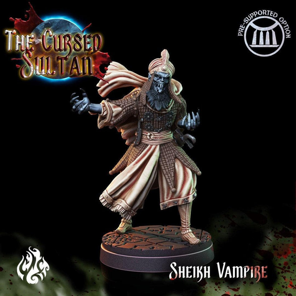 Vampire Sheik - The Cursed Sultan - Crippled God Foundry