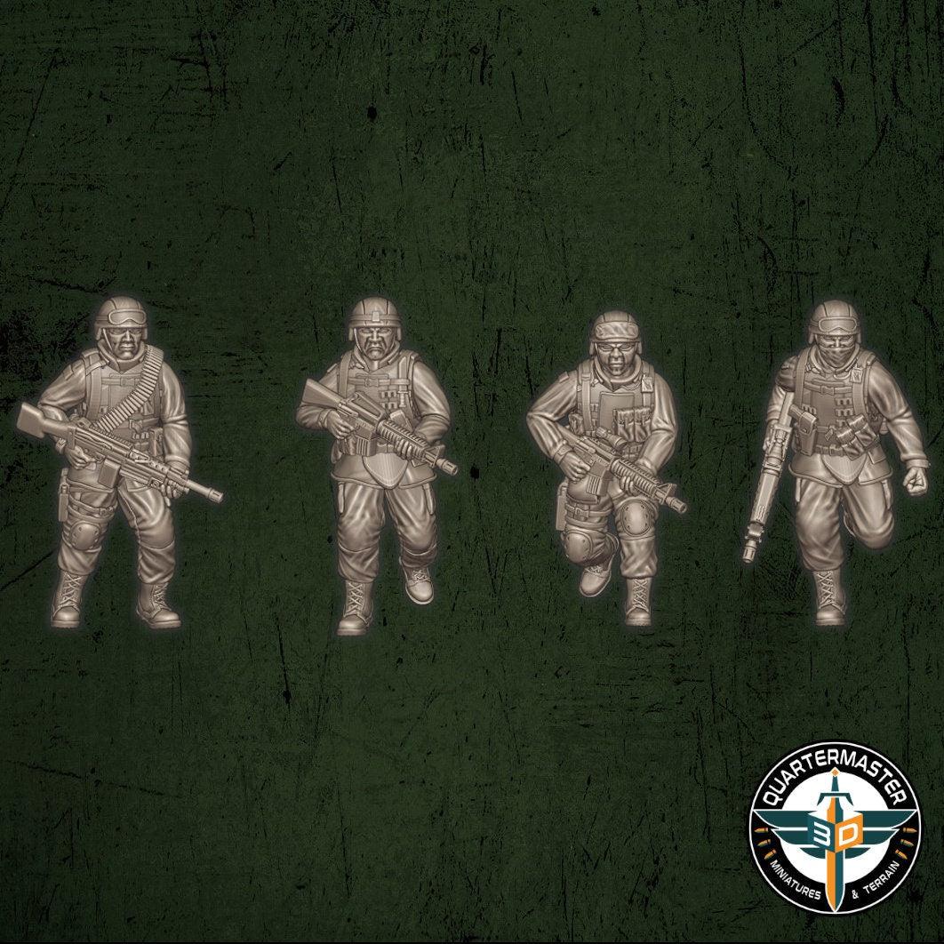 USMC Fireteams - War in Iraq - Quartermaster 3D