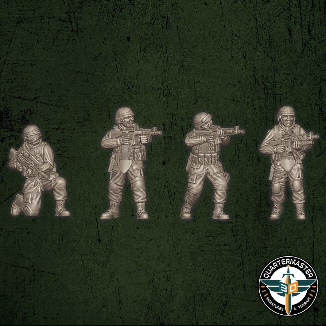 USMC Fireteams - War in Iraq - Quartermaster 3D