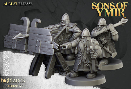 Dwarf Ballista - Sons of Ymir - Highlands Miniatures