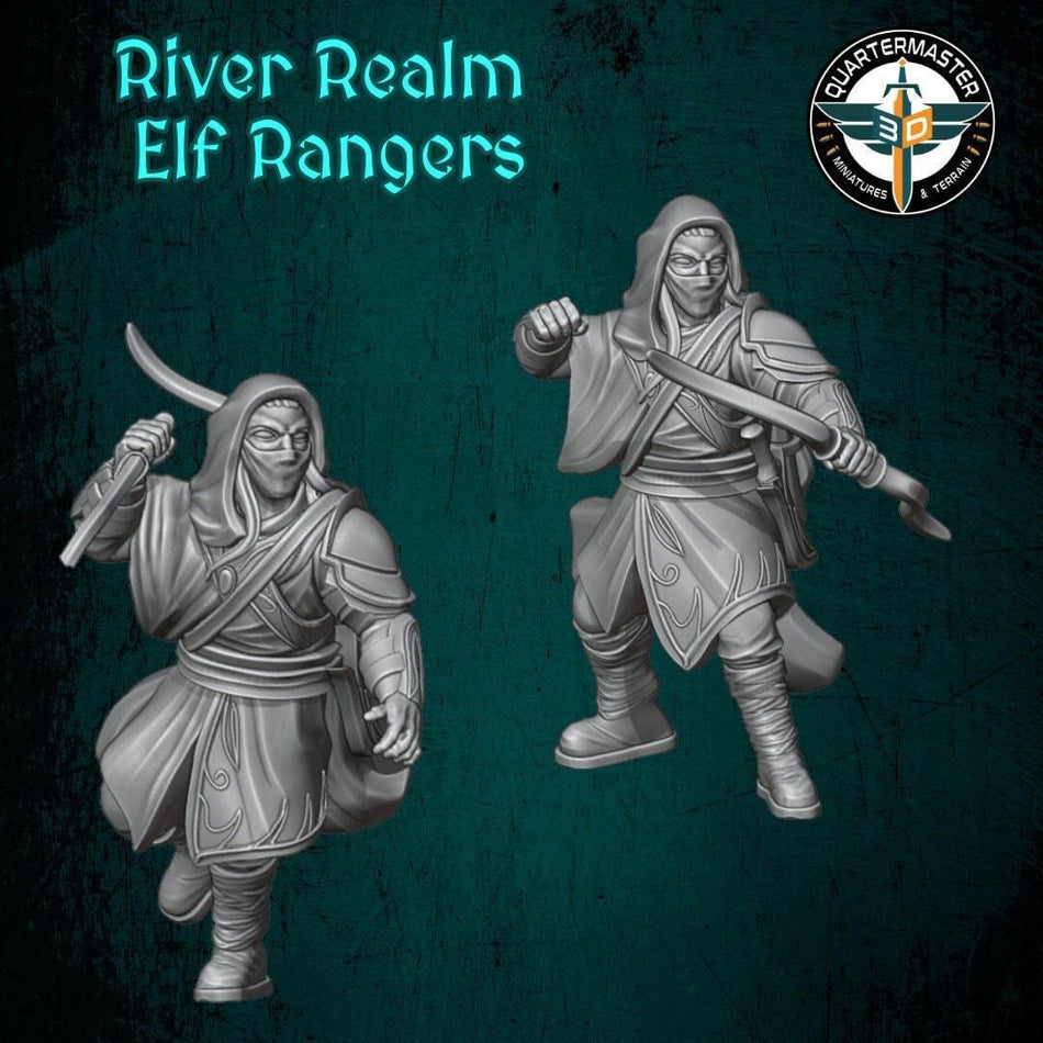 Elf Rangers - Elves and Men - Quartermaster 3D