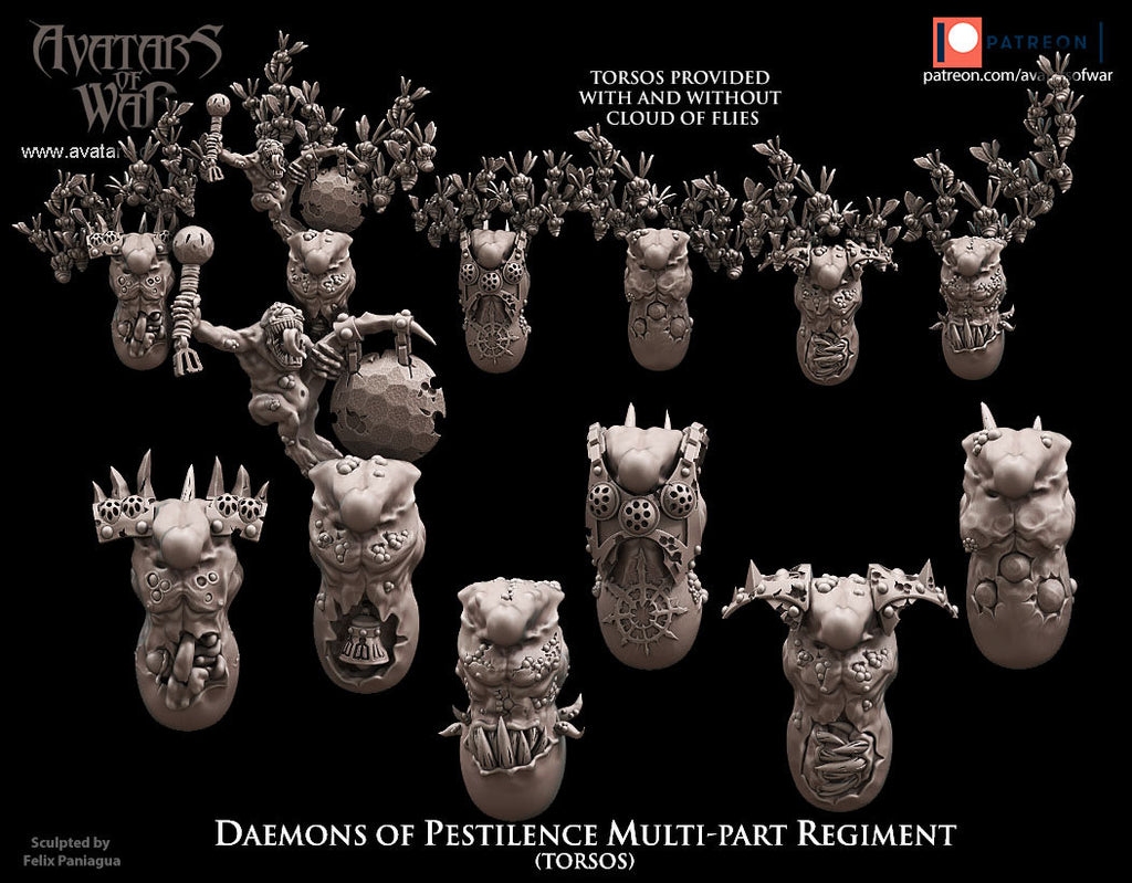 Modular Daemons of Pestilence - Avatars of War