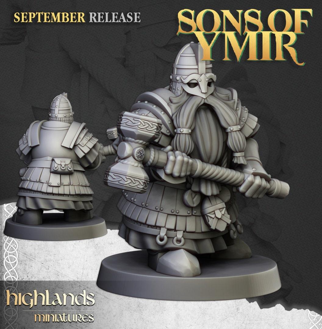 Dwarf Kingsguard - Sons of Ymir - Highlands Miniatures