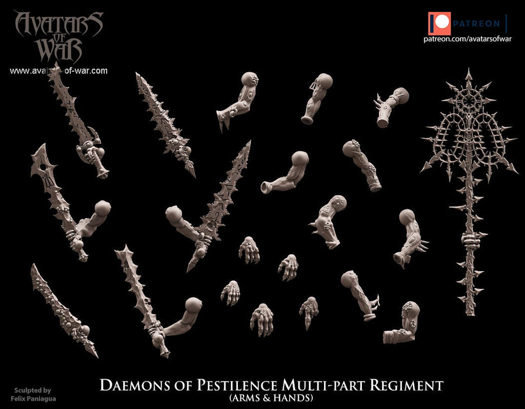 Modular Daemons of Pestilence - Avatars of War