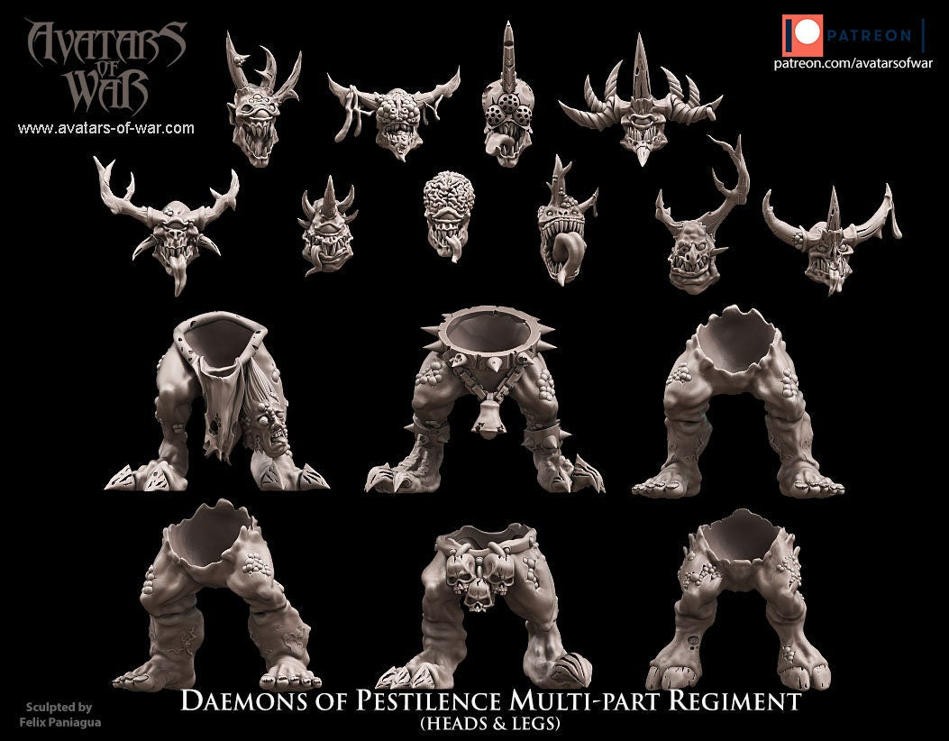Modular Daemons of Pestilence - Avatars of War
