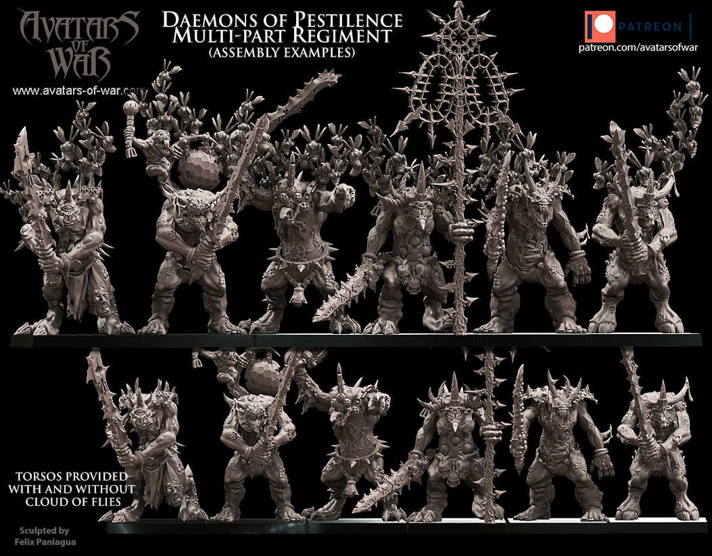Modular Daemons of Pestilence - Avatars of War