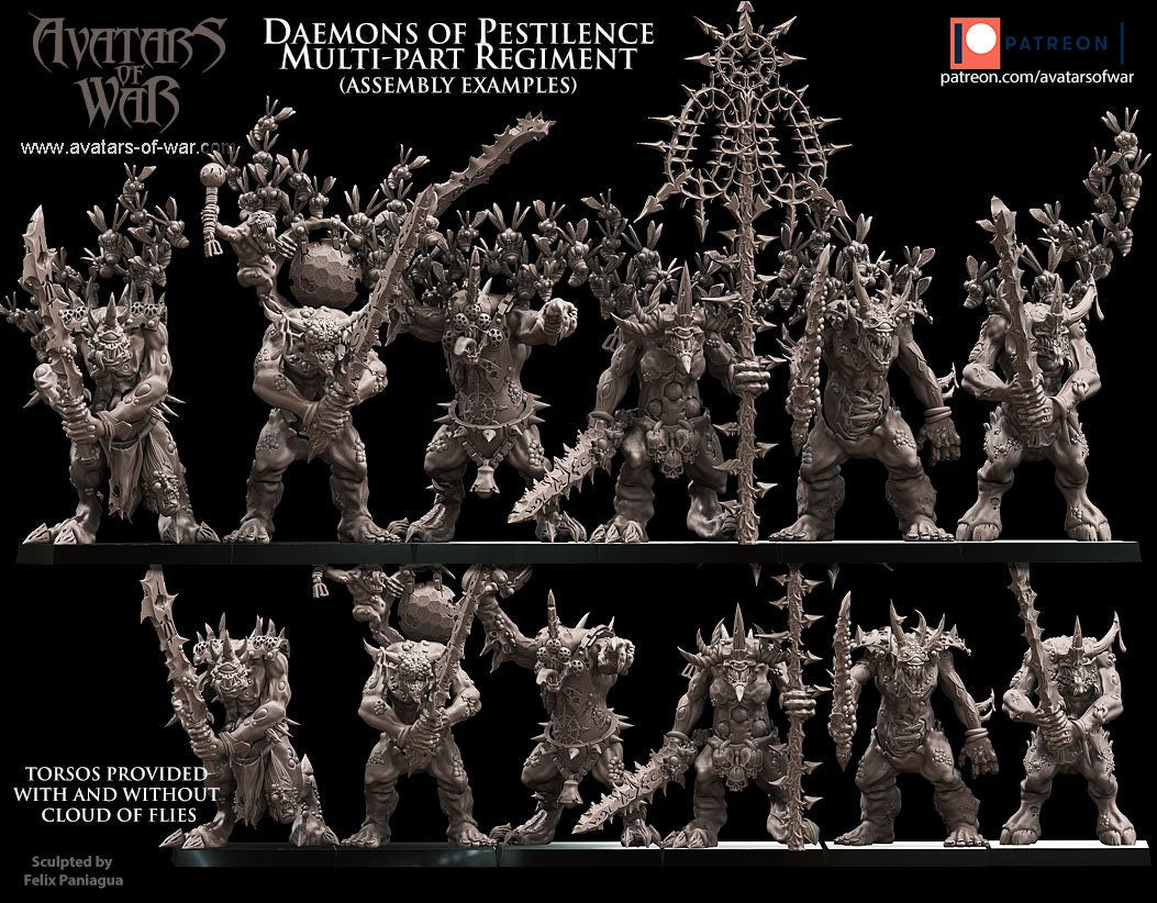 Modular Daemons of Pestilence - Avatars of War